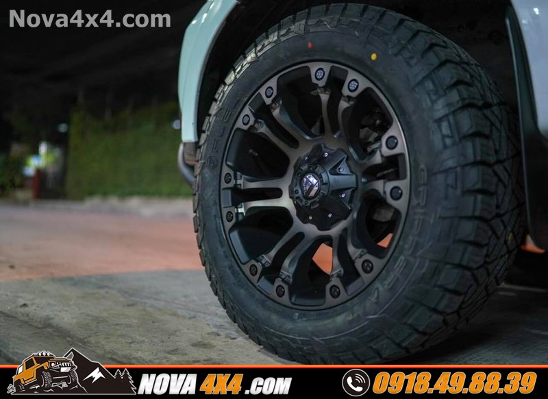 Bảng giá mâm lốp 17 18 20 inch dành cho xe Nissan Navarra 2018 2019