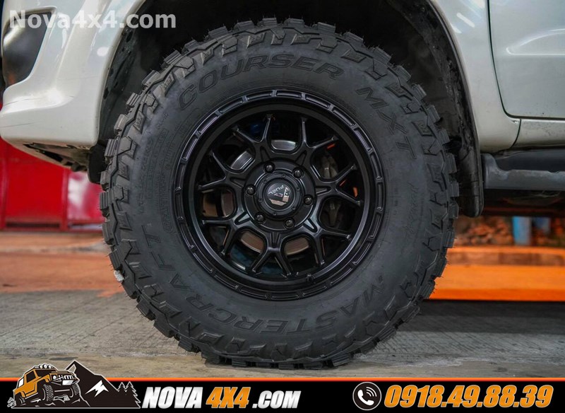 Nova4x4.com chuyên phân phối mâm độ dành cho xe Ford Ranger Biturbo 2019