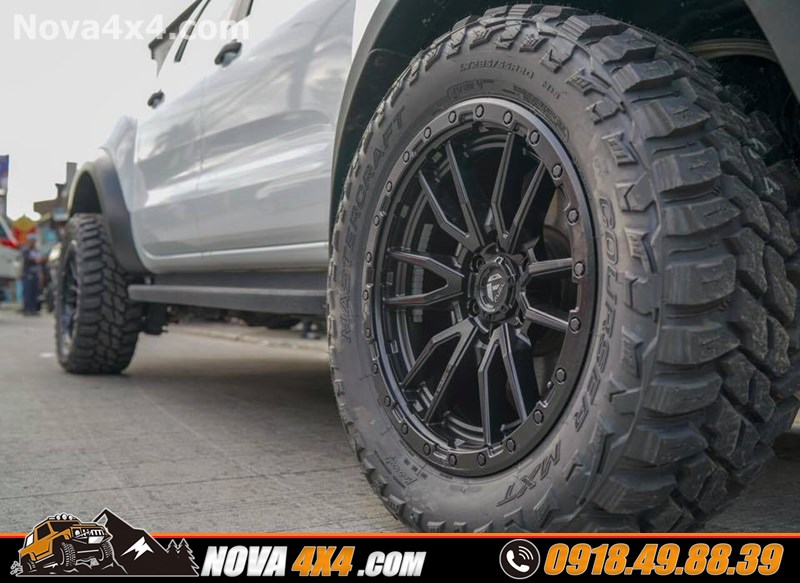 Thay mâm lốp Fuel Offroad lên xe loại xe BT50 2018 2019 2020