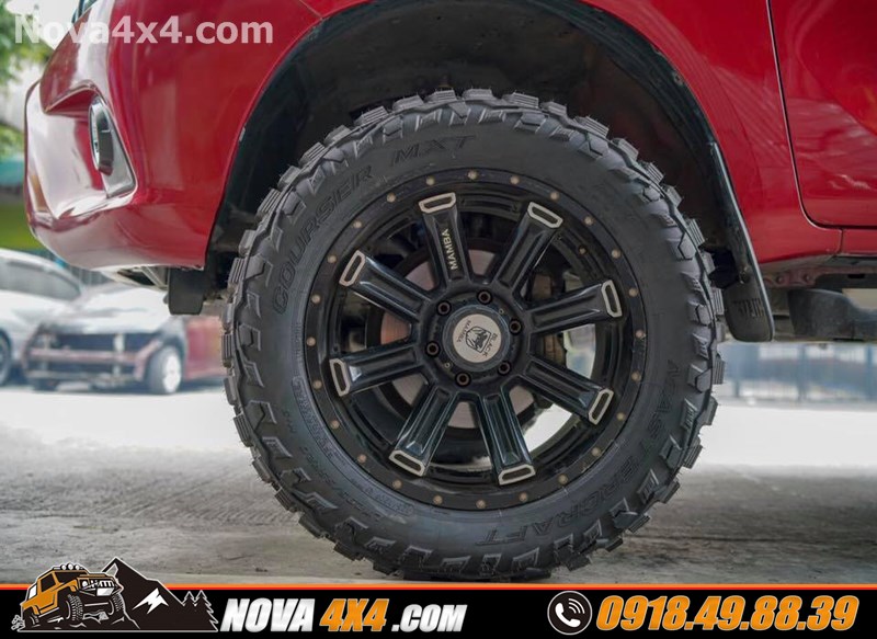 Bảng báo giá mâm lốp 20 inch dành cho xe bán tải Ford Ranger Wildtrak 2018 2019