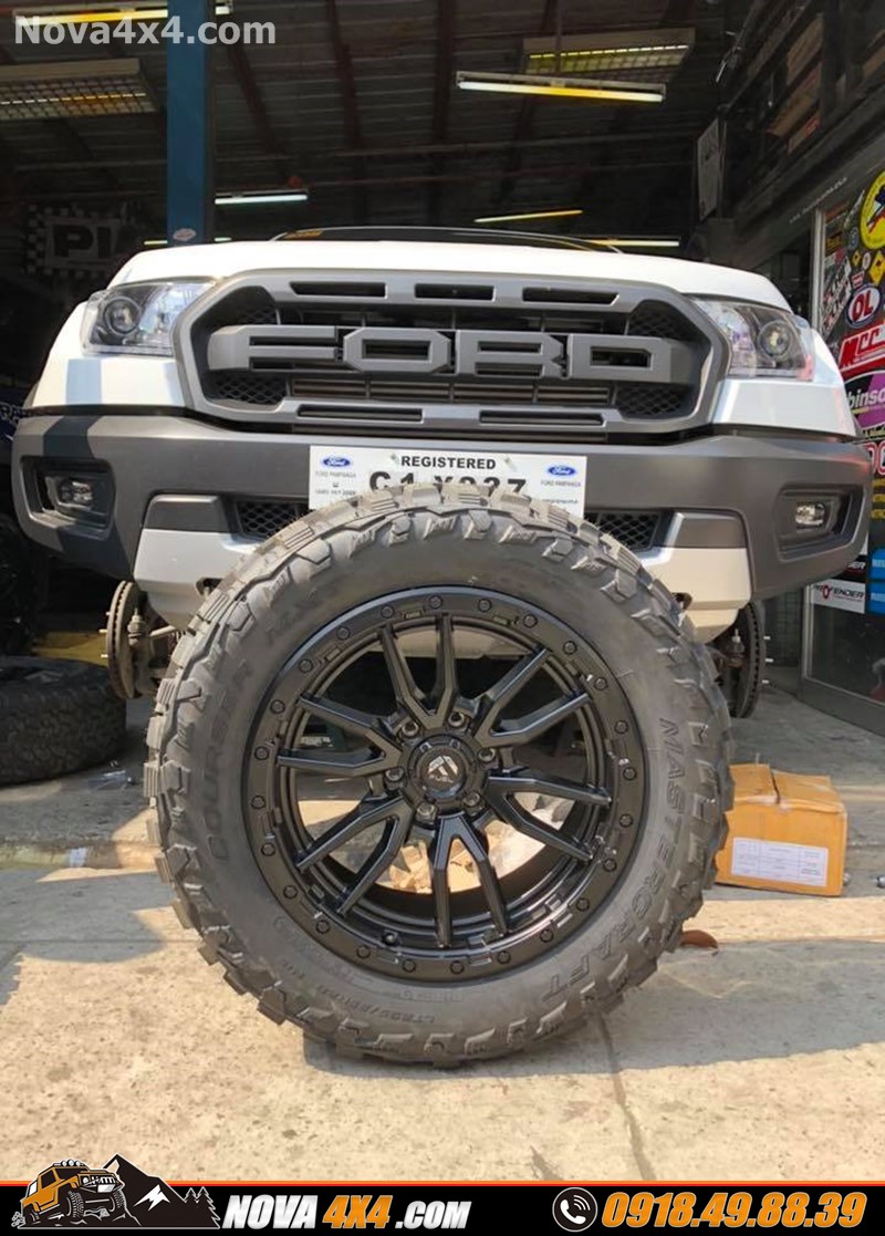 Bảng giá mâm lốp 18 inch thay cho xe Ford Ranger Biturbo 2019