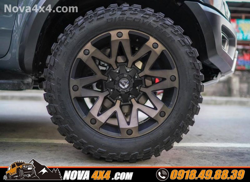 Nova 4x4 chuyên phân phối mâm độ dành cho xe dòng xe BT50 2019