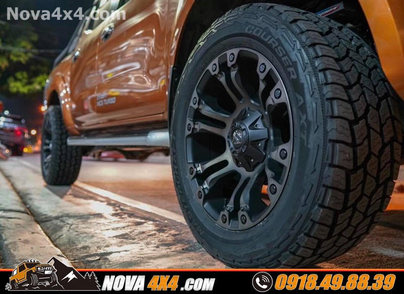 Nova 4x4 chuyên cung cấp mâm độ cho xe Ford Ranger Biturbo 2018 2019 2020