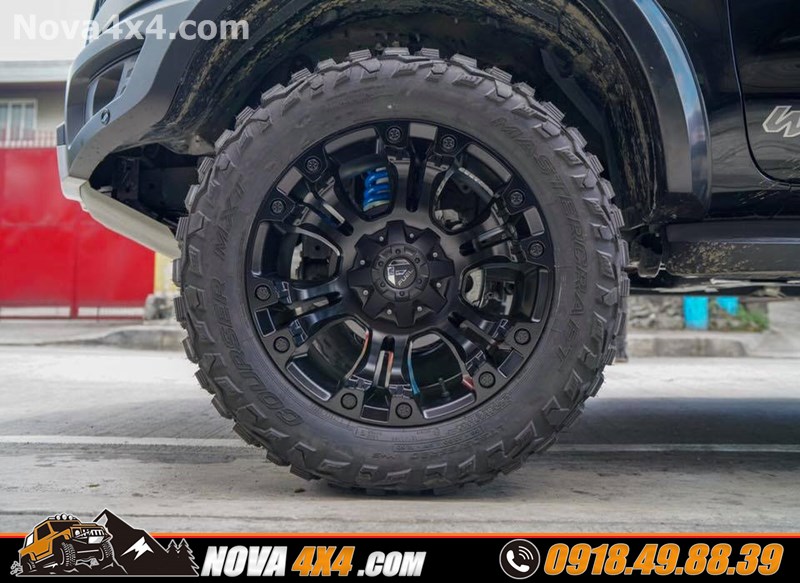 Giá mâm độ 17 18 20 inch gắn cho xe bán tải Ford Ranger Biturbo 2018 2019