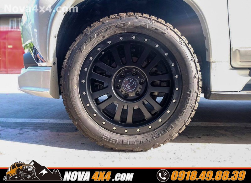 Gắn mâm lốp BFGoodrich Offroad dành cho xe Navarra 2019