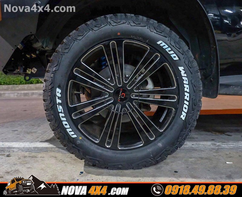 Độ mâm lốp Fuel Offroad dành cho xe xe Colorado 2020