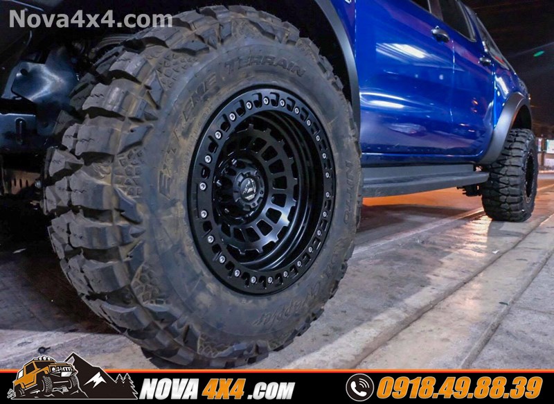 Độ mâm lốp Fuel Offroad lên xe bán tải Ford Ranger Wildtrak 2019