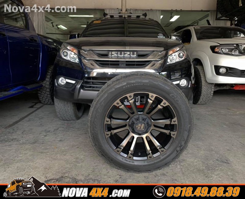 Nova4x4.com chuyên phân phối mâm độ cho xe Nissan Navarra 2018 2019 2020
