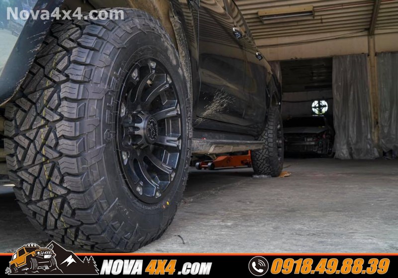 Xe bán tải Ford Ranger Biturbo 2018 2019 2020 độ mâm độ 18 inch chất