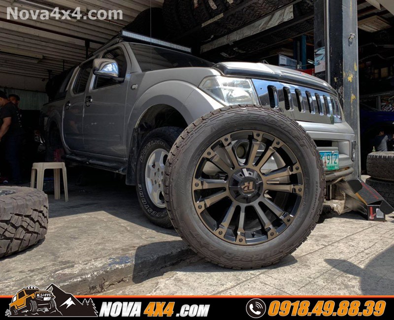 Gắn mâm lốp Fuel Offroad cho xe bán tải Chevrolet Colorado 2019