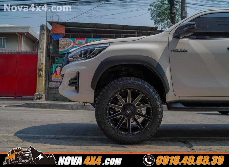 Độ mâm lốp Fuel Offroad lên xe dòng xe BT50 2018 2019 2020