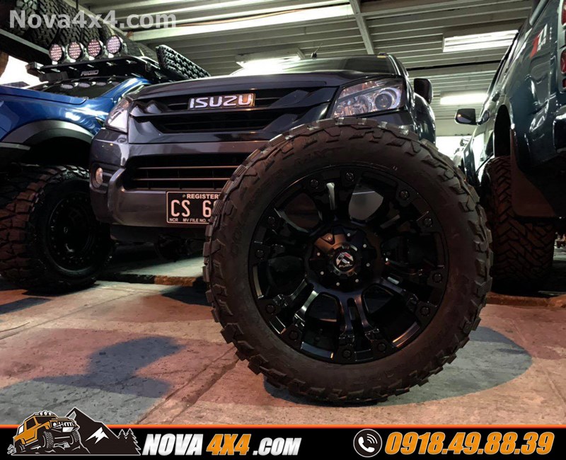 Độ mâm lốp BFGoodrich Offroad dành cho xe Bt50 2018 2019 2020