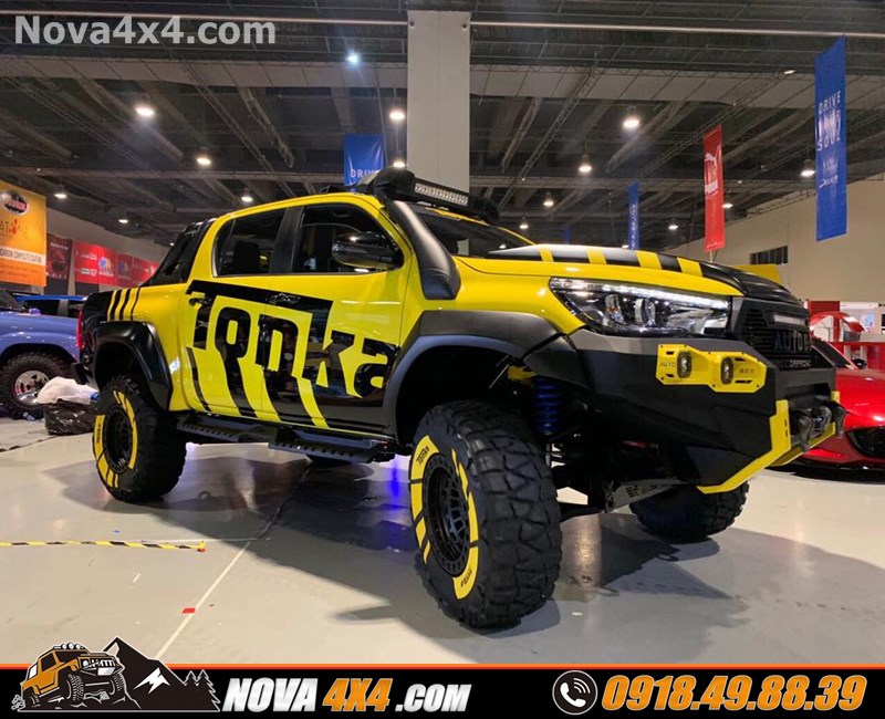 Hình ảnh xe xe Isuzu Dmax 2019 độ mâm Fuel và lốp độ nhập khẩu USA cực đỉnh