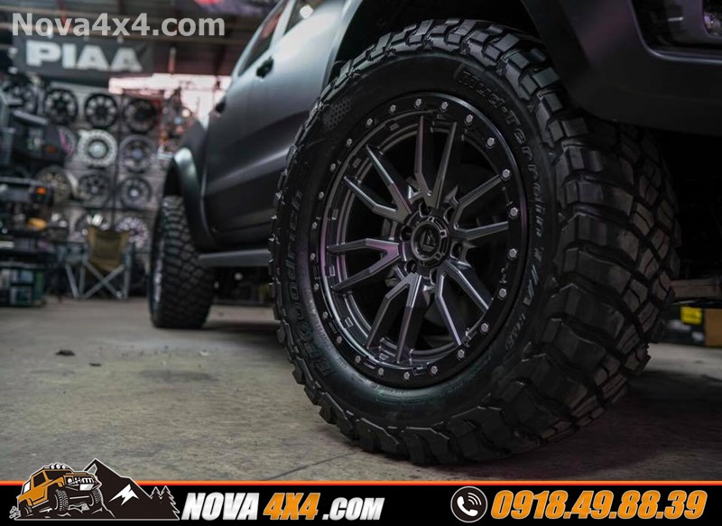 Xe Chevrolet Colorado 2019 thay mâm độ 20 inch chất