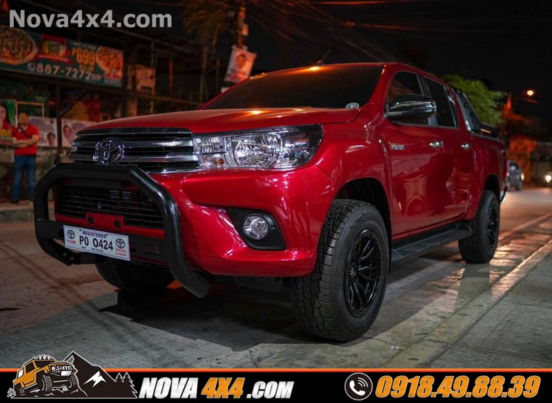 Hình ảnh xe mitsubishi triton 2019 gắn mâm Fuel và lốp độ chính hãng USA cực chất