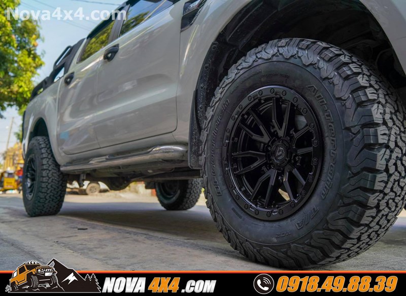 Bảng giá mâm độ 20 inch gắn cho xe bán tải Bt50 2019