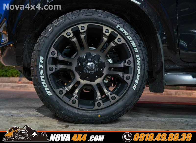 Xe bán tải Ford Ranger 2019 thay mâm độ 20 inch đỉnh Bảng giá mâm lốp 18 inch dành cho xe bán tải Ford Ranger 2018 2019