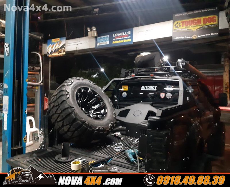 Độ mâm lốp BFGoodrich Offroad dành cho xe Mazda Bt50 2019