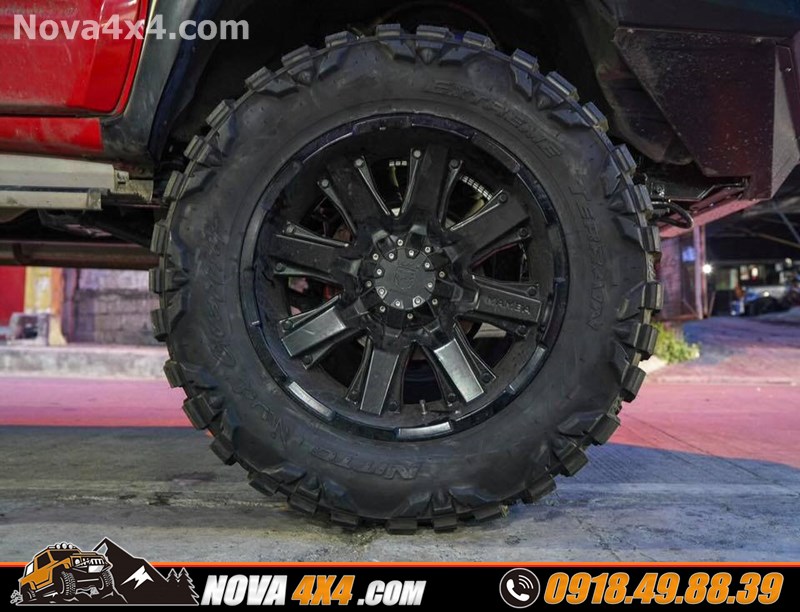 Xe bán tải Ford Ranger Wildtrak 2019 độ mâm độ 17 inch đẳng cấp