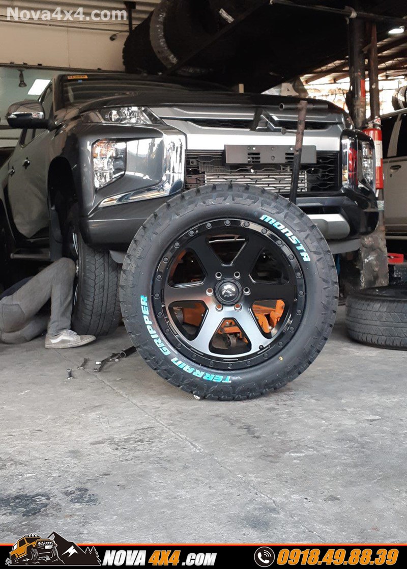 Nova4x4.com chuyên bán mâm độ dành cho xe Ford Ranger Wildtrak 2019