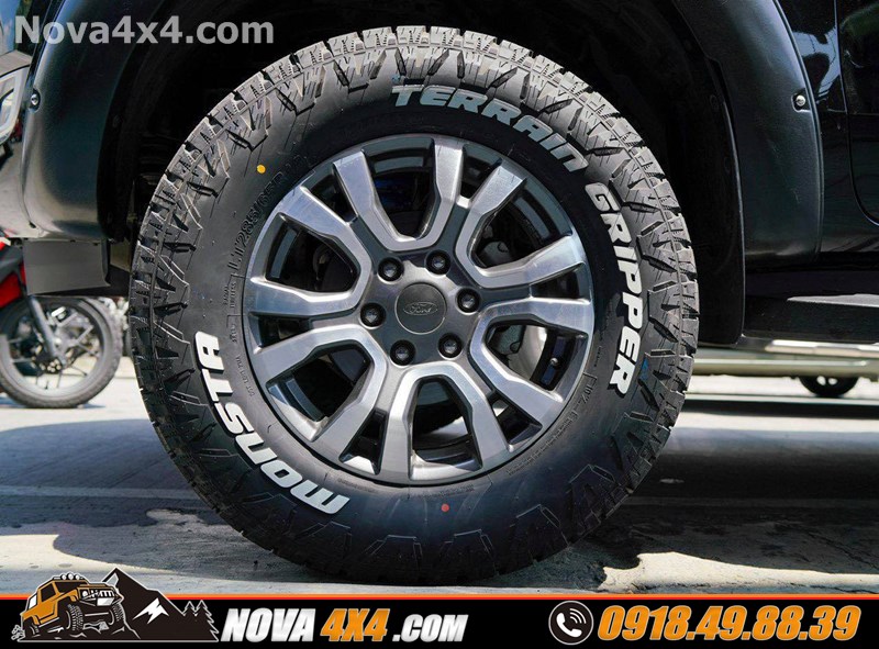 Nova4x4.com chuyên cung cấp mâm độ cho xe bán tải Ford Ranger Wildtrak 2019