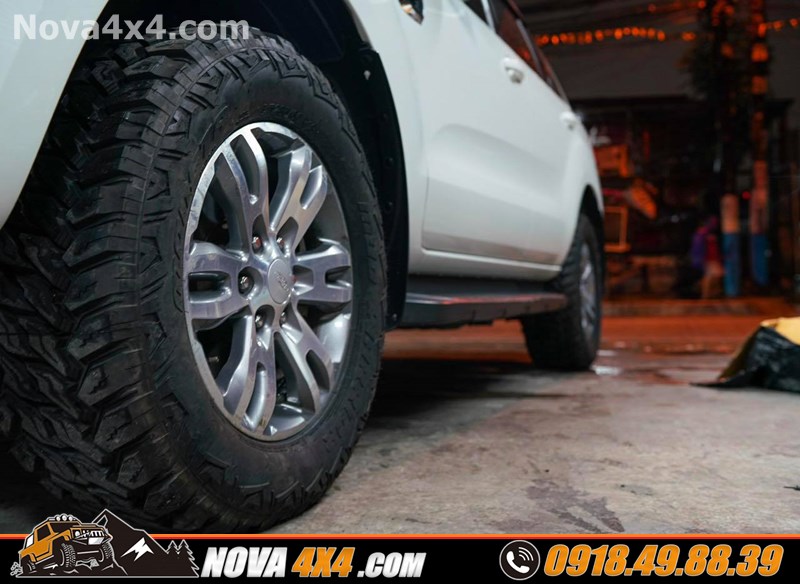 Xe Navarra 2018 2019 2020 độ mâm lốp 17 inch cực đẹp