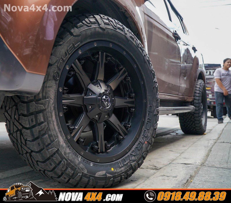 Nova 4x4 chuyên phân phối mâm độ cho xe Dòng xe Dmax 2019
