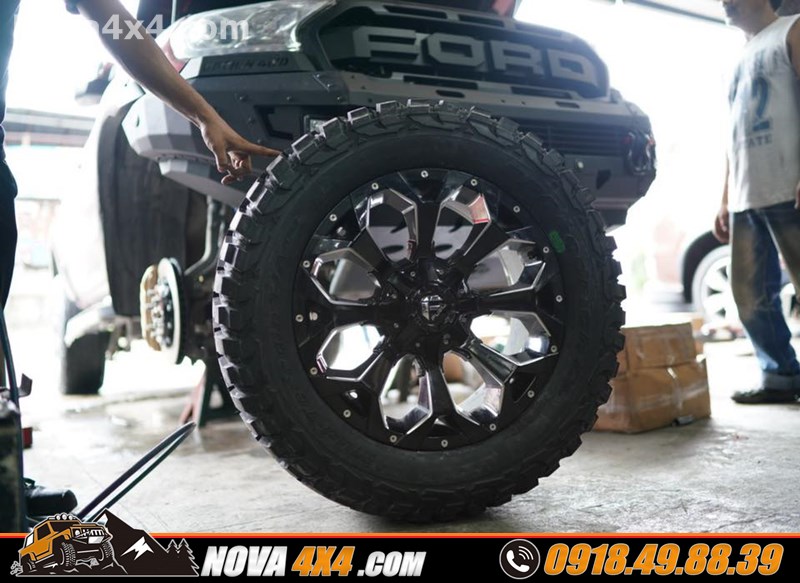 Gắn mâm lốp BFGoodrich Offroad cho xe Nissan Navarra 2018 2019 2020
