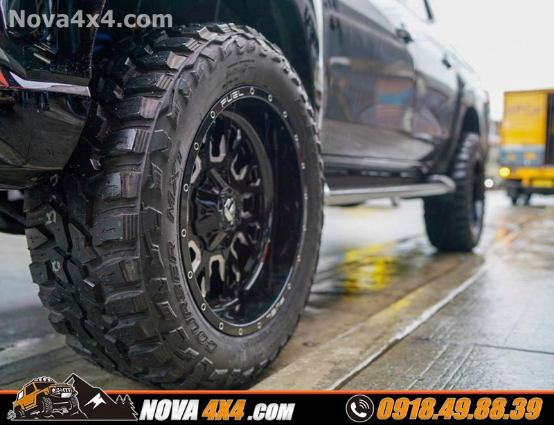 Xe xe Isuzu Dmax 2018 2019 2020 lên mâm lốp 17 inch đẳng cấp