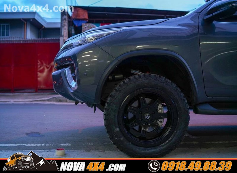 Xe bán tải Ford Ranger Biturbo 2018 2019 2020 độ mâm lốp 18 inch đỉnh