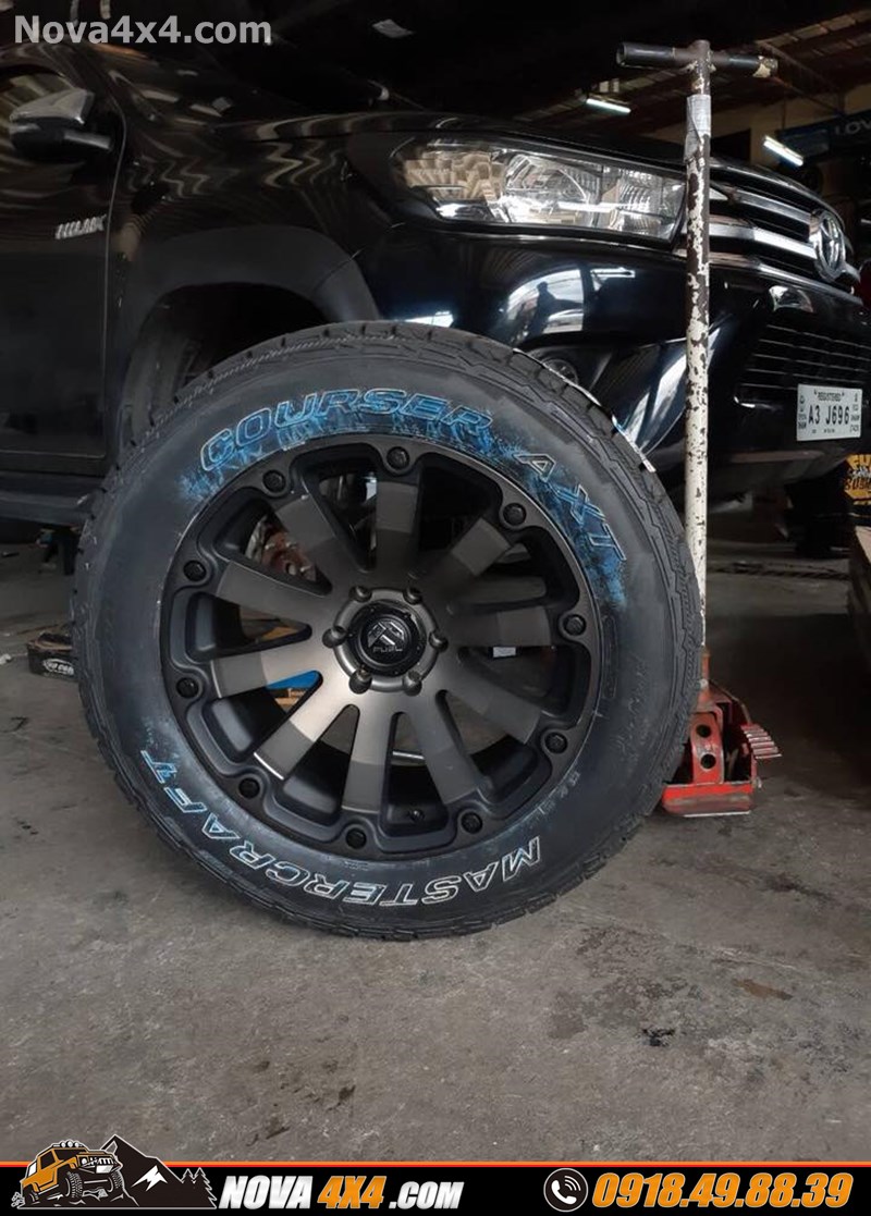 Độ mâm lốp BFGoodrich Offroad lên xe Isuzu Dmax 2019