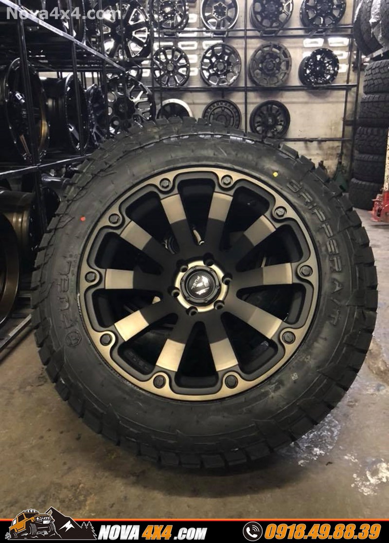Nova 4x4 chuyên phân phối mâm độ dành cho xe bán tải Toyota Hilux 2018 2019 2020 Giá mâm độ 20 inch thay cho xe bán tải Hilux 2018 2019
