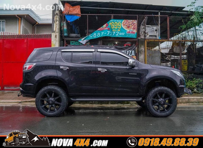 Xe Navarra 2019 thay mâm độ 17 inch đỉnh