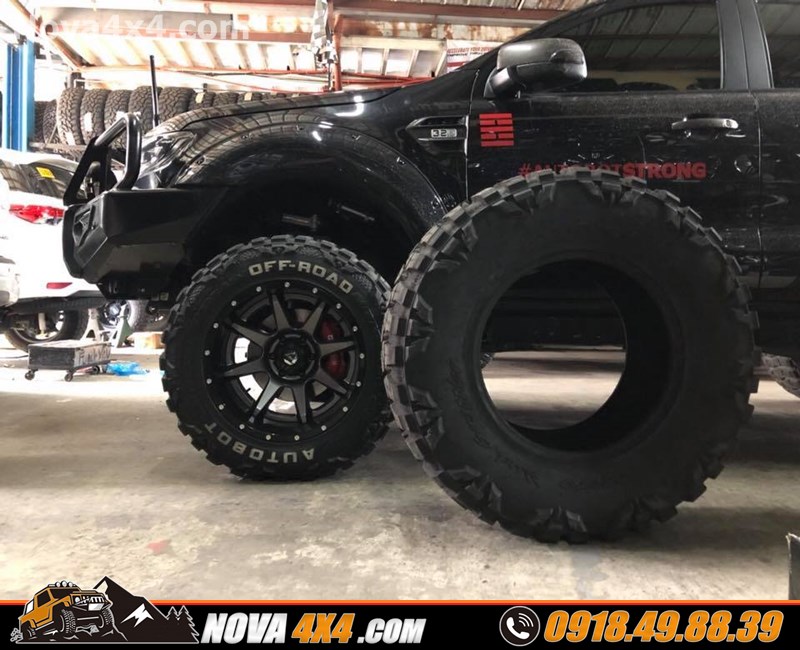 Nova 4x4 chuyên phân phối mâm độ dành cho xe bán tải Hilux 2018 2019 2020