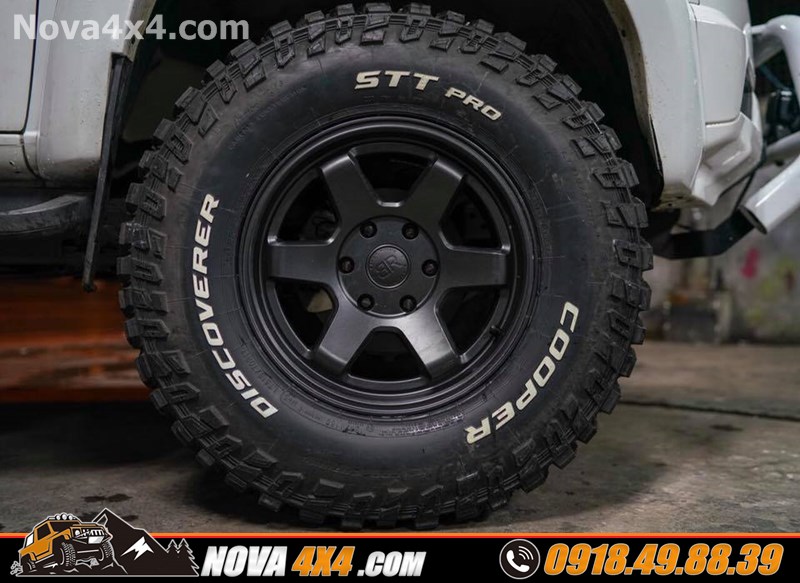 Xe bán tải Mitsibisi Triton 2019 lên mâm độ 20 inch chất