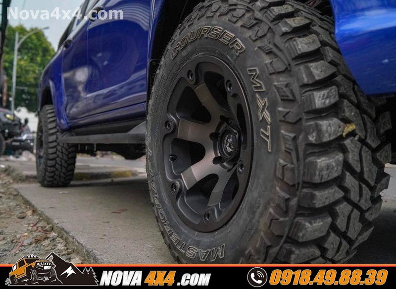 Nova4x4.com chuyên bán mâm độ dành cho xe Nissan Navarra 2019