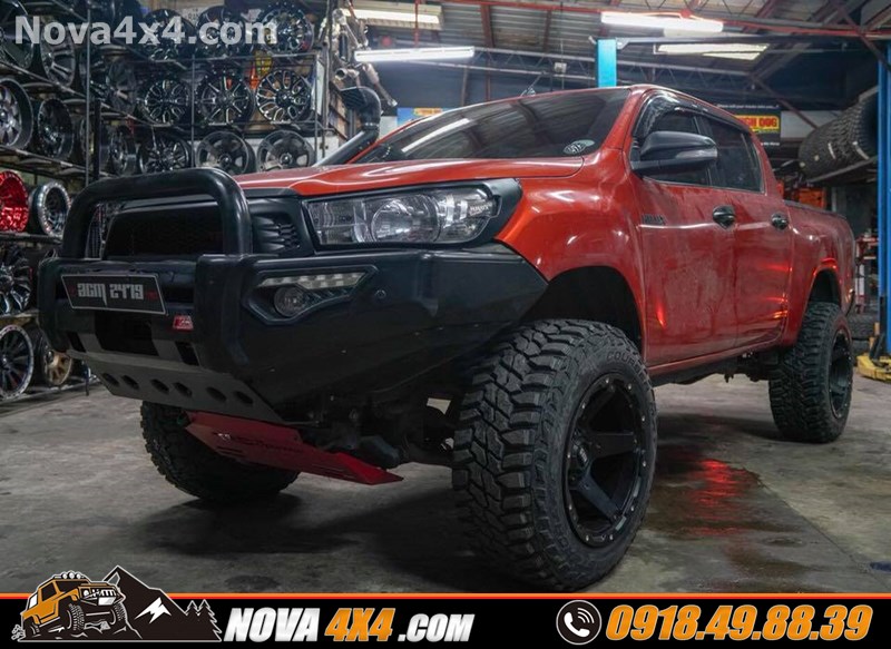Nova 4x4 chuyên cung cấp mâm độ cho xe bán tải Toyota Hilux 2018 2019 2020