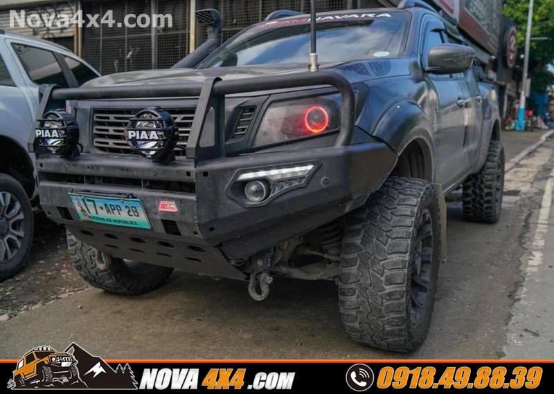 Nova 4x4 chuyên bán mâm độ cho xe bán tải Navarra 2019