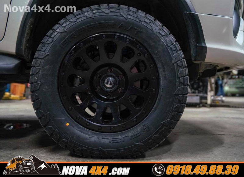 Bảng giá mâm độ 20 inch thay cho xe Ford Ranger Wildtrak 2019