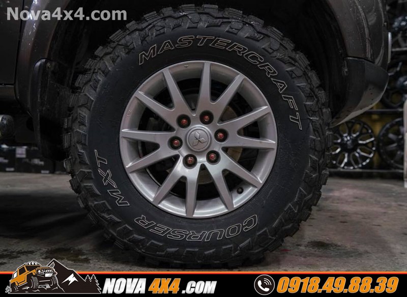 Gắn mâm lốp Fuel Offroad cho xe Ford Ranger Biturbo 2019