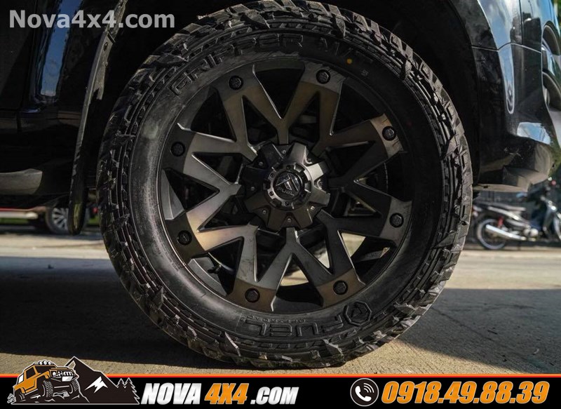 Giá mâm lốp 18 inch thay cho xe bán tải mitsubishi triton 2018 2019