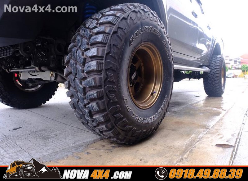 Xe bán tải xe Colorado 2018 2019 2020 gắn mâm độ 18 inch đỉnh