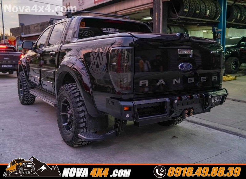 Hình ảnh xe bán tải dòng xe BT50 2019 lên mâm Fuel và lốp độ nhập khẩu USA cực đẹp