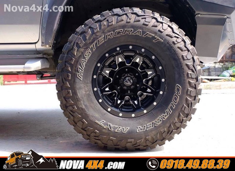 Nova4x4.com chuyên phân phối mâm độ cho xe Ford Ranger Wildtrak 2018 2019 2020