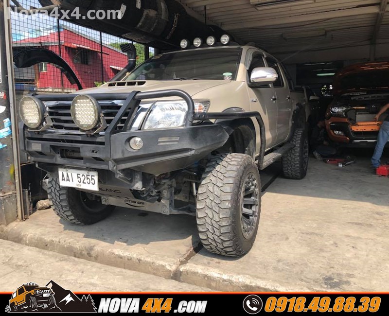 Bảng báo giá mâm lốp 18 inch thay cho xe Toyota hilux 2019 2020
