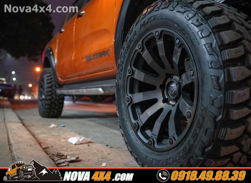 Gắn mâm lốp BFGoodrich Offroad lên xe bán tải Mitsibisi Triton 2020