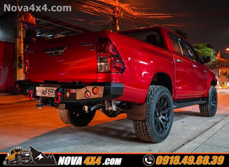 Gắn mâm lốp Fuel Offroad lên xe loại xe Triton 2020