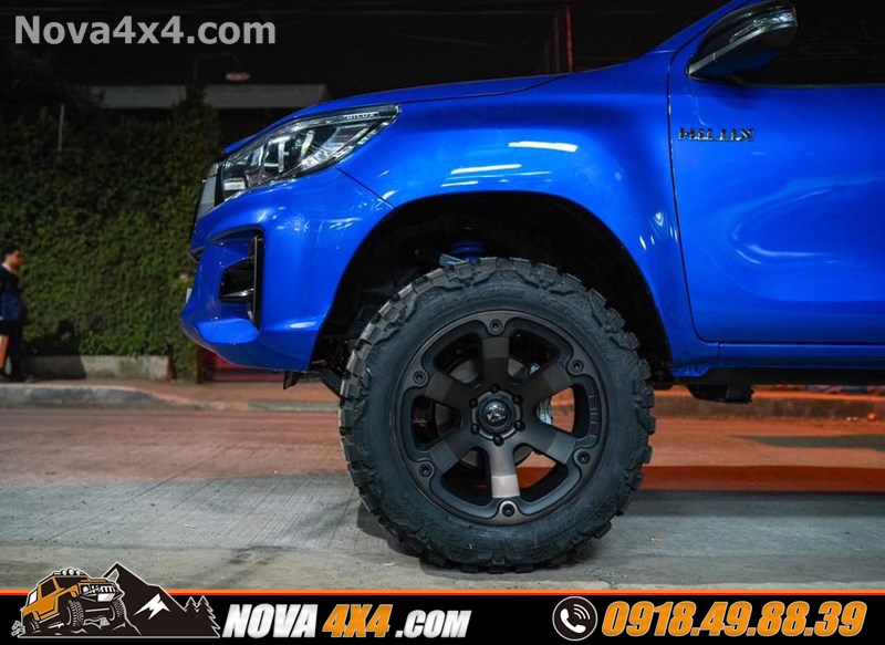 Gắn mâm lốp Fuel Offroad dành cho xe bán tải xe Colorado 2018 2019 2020