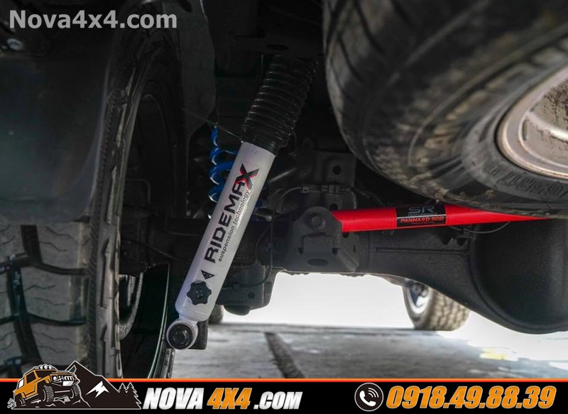 Xe bán tải Dmax 2018 2019 2020 độ mâm lốp 18 inch chất