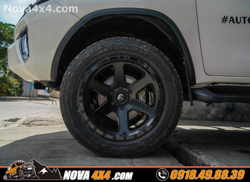 Nova 4x4 chuyên cung cấp mâm độ dành cho xe bán tải Ford Ranger Biturbo 2018 2019 2020